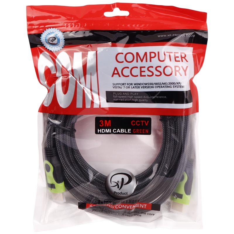کابل XP HDMI 3m پوست ماری شرینک