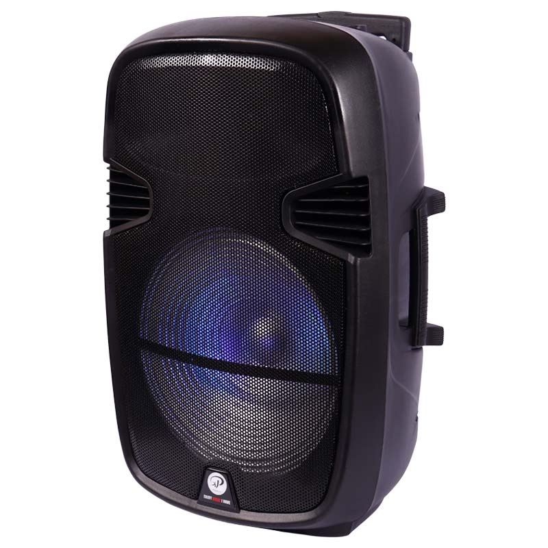 اسپیکر چمدانی بلوتوثی رم و فلش خور XP-Product XP-ME1115C + میکروفون و ریموت کنترل