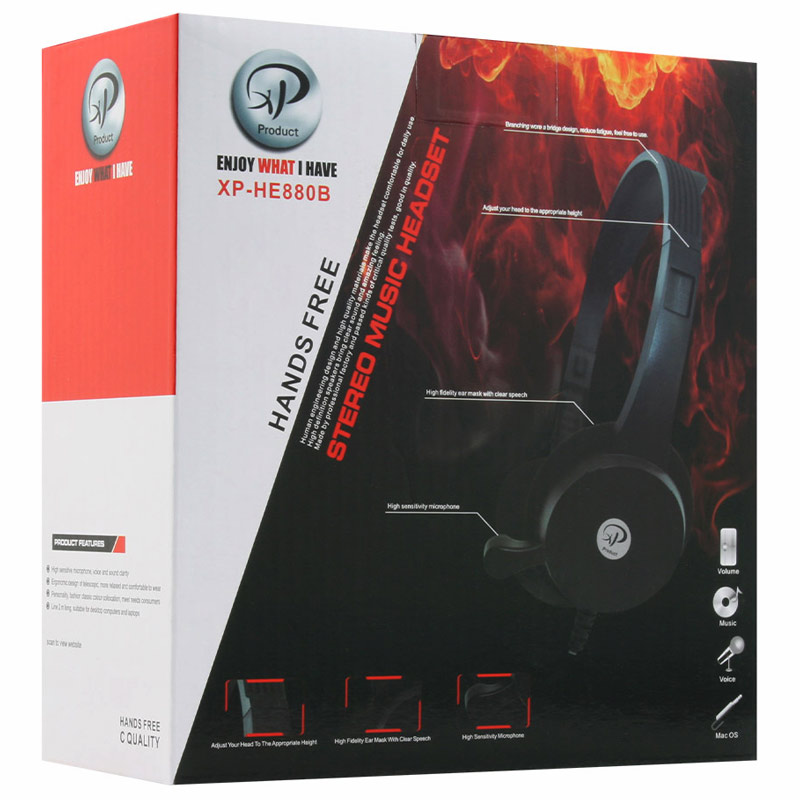 هدست سیم دار XP-Product XP-HE880B