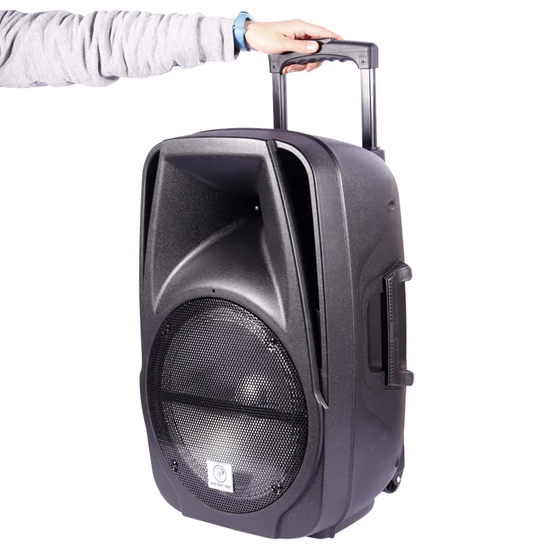 اسپیکر چمدانی بلوتوثی رم و فلش خور XP-Product XP-ME1114C + میکروفون و ریموت کنترل