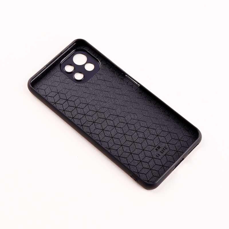 قاب طرحدار پشت برجسته محافظ لنزدار Xiaomi Mi 11 Lite