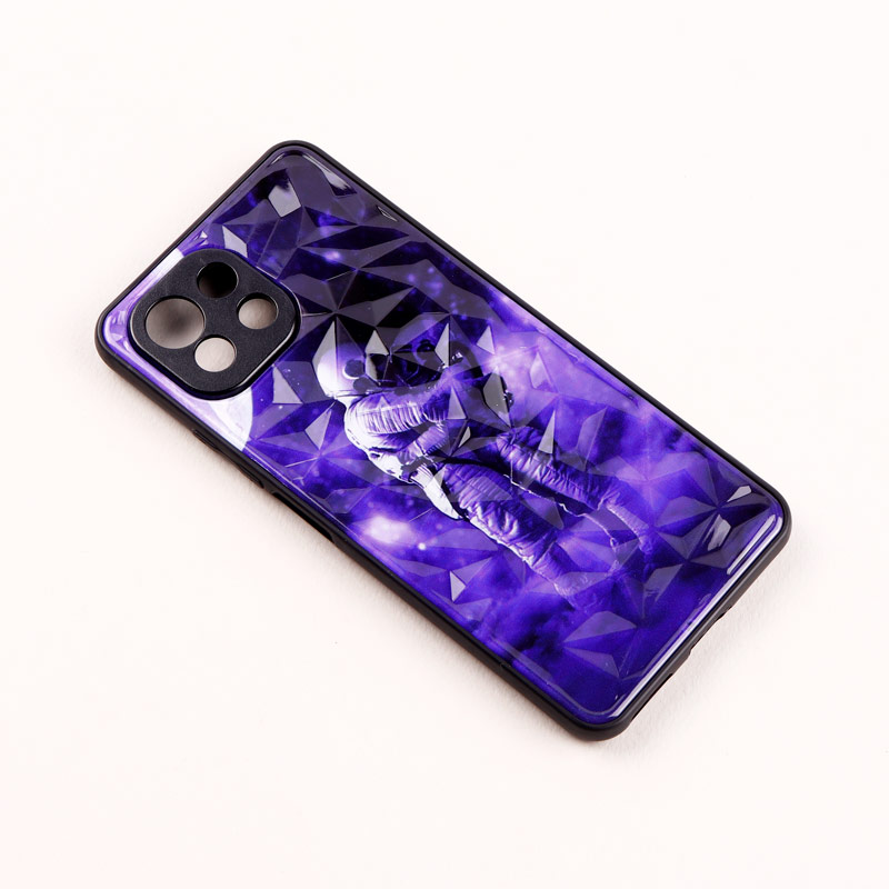 قاب طرحدار پشت برجسته محافظ لنزدار Xiaomi Mi 11 Lite