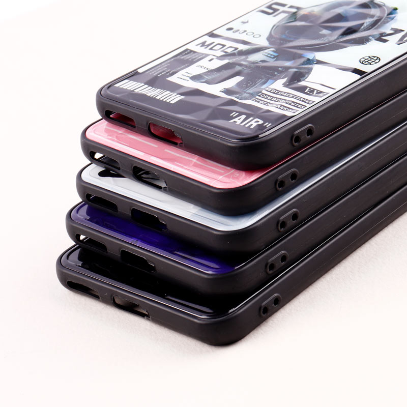قاب طرحدار پشت برجسته محافظ لنزدار Xiaomi Mi 11 Lite