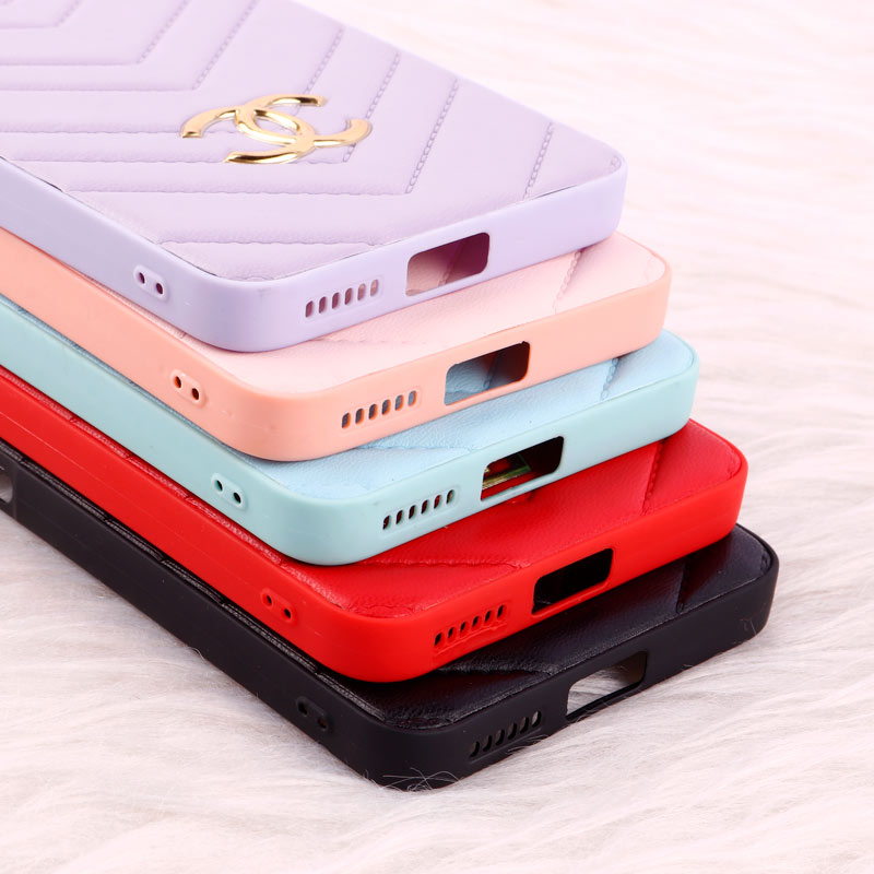قاب پافر چرمی لوزی محافظ لنزدار Xiaomi Poco X4 Pro 5G