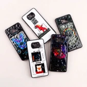 قاب طرحدار پشت برجسته محافظ لنزدار Xiaomi Poco X3