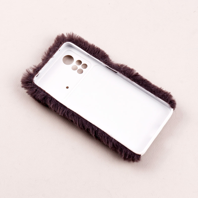 قاب فانتزی عروسکی پشمالو محافظ لنزدار Xiaomi Poco X4 Pro 5G