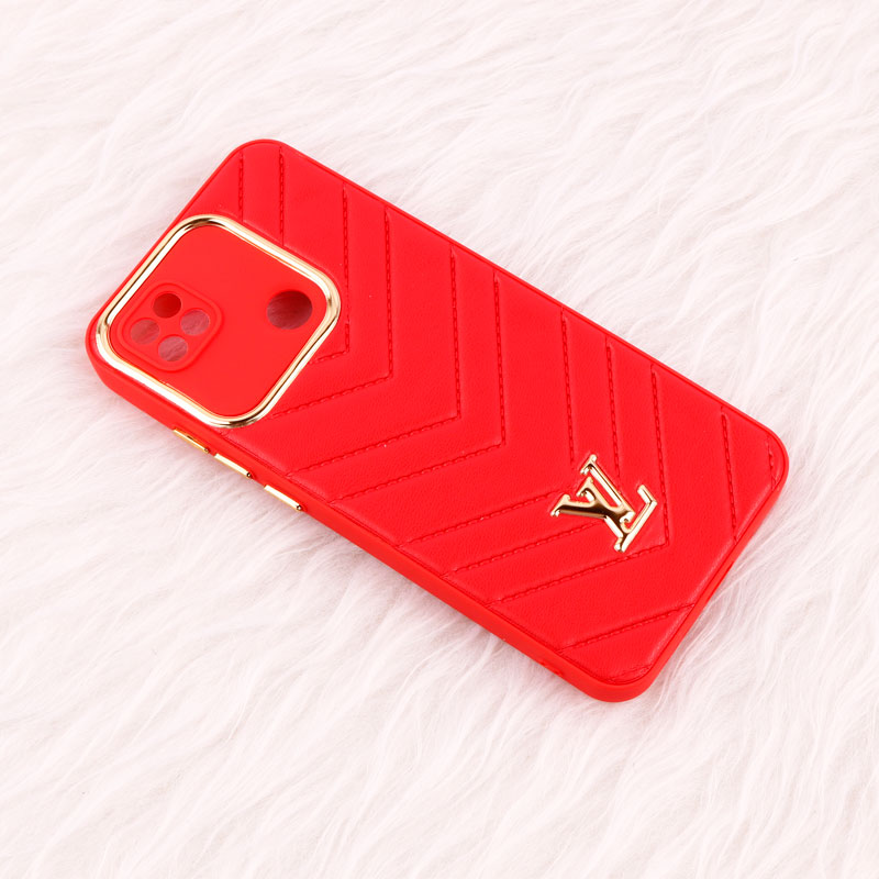 قاب پافر چرمی لوزی محافظ لنزدار Xiaomi Redmi 10A