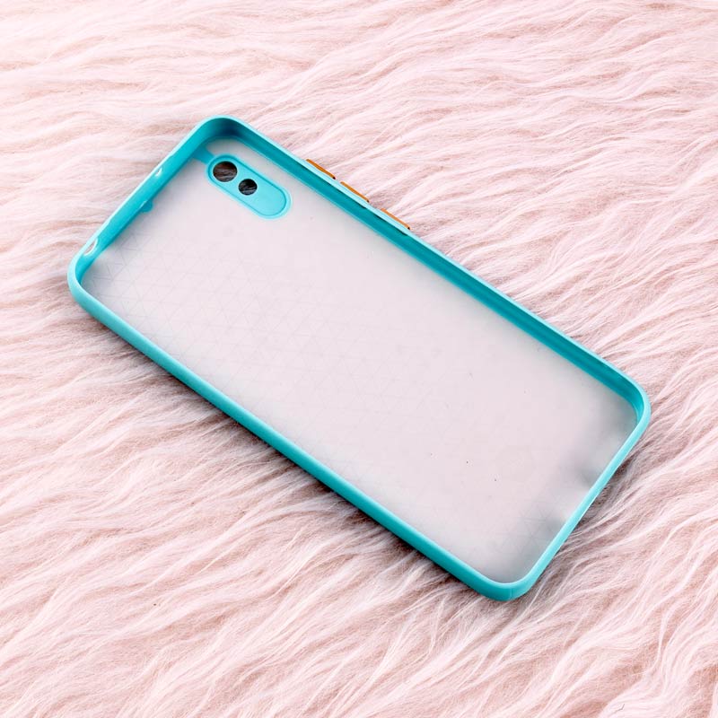 قاب پافر چرمی لوزی محافظ لنزدار Xiaomi Redmi 9A