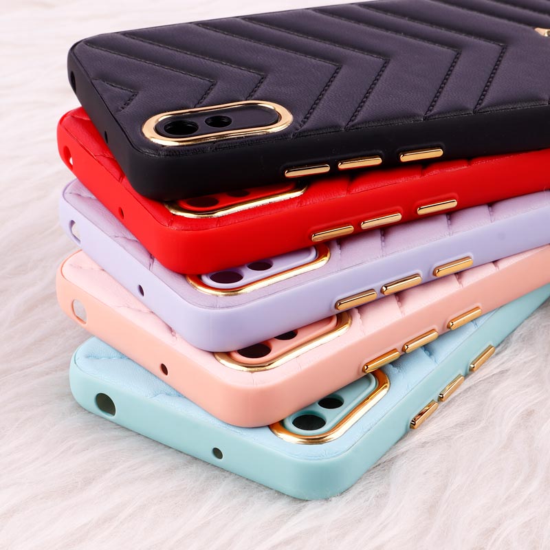 قاب پافر چرمی لوزی محافظ لنزدار Xiaomi Redmi 9A