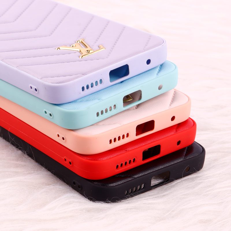 قاب پافر چرمی لوزی محافظ لنزدار Xiaomi Redmi Note 11 / 11s