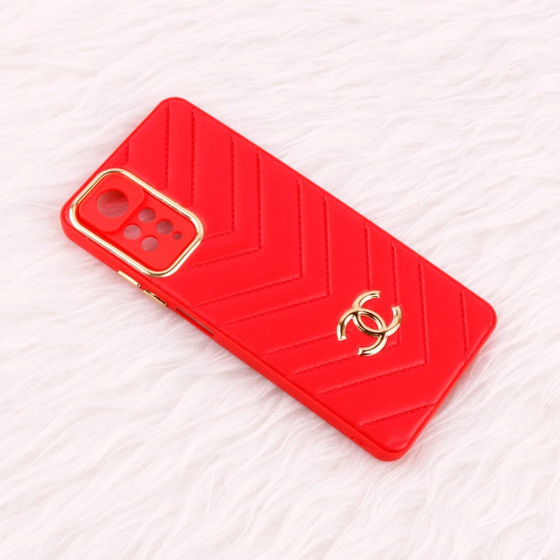 قاب پافر چرمی لوزی محافظ لنزدار Xiaomi Redmi Note 11 Pro