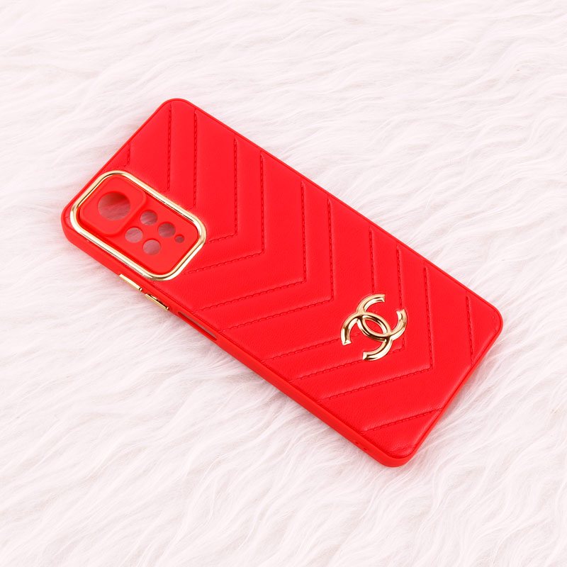 قاب پافر چرمی لوزی محافظ لنزدار Xiaomi Redmi Note 11 Pro
