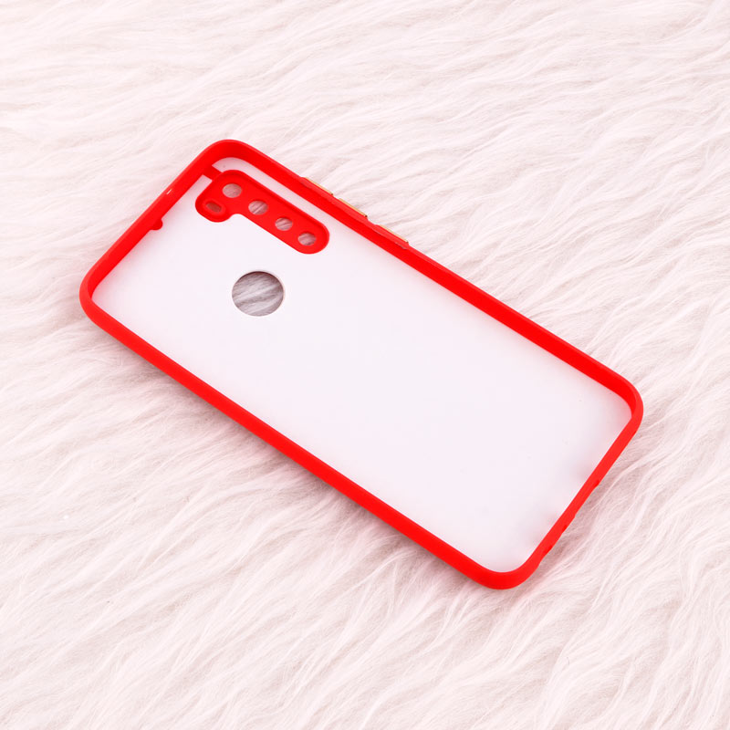 قاب پافر چرمی لوزی محافظ لنزدار Xiaomi Redmi Note 8