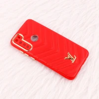 قاب پافر چرمی لوزی محافظ لنزدار Xiaomi Redmi Note 8