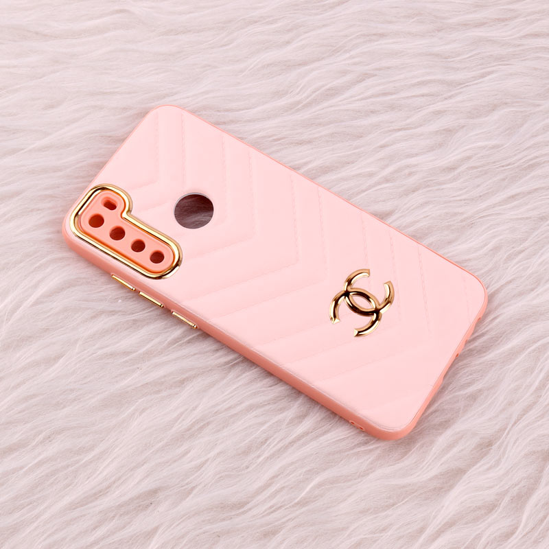 قاب پافر چرمی لوزی محافظ لنزدار Xiaomi Redmi Note 8