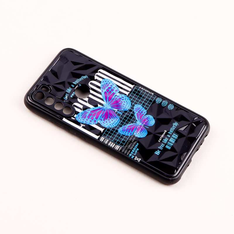 قاب طرحدار پشت برجسته محافظ لنزدار Xiaomi Redmi Note 8