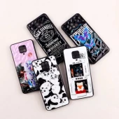 قاب طرحدار پشت برجسته محافظ لنزدار Xiaomi Redmi Note 9 Pro