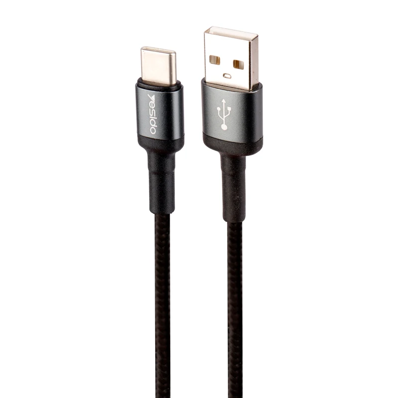 کابل تایپ سی فست شارژ 2.4 آمپر یسیدو CA74 طول 1.2 متر