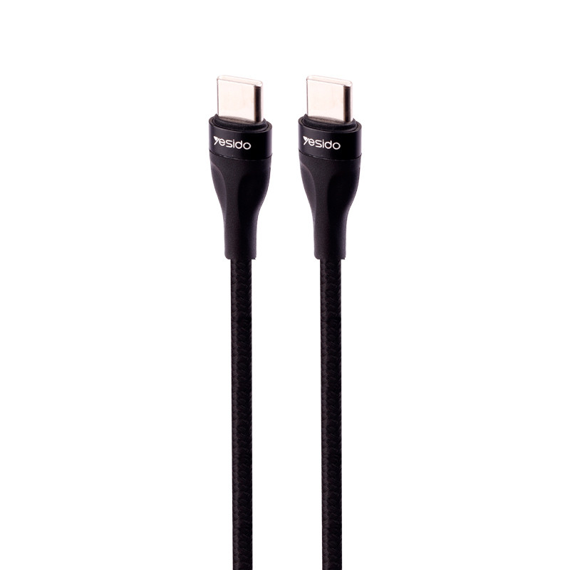 کابل تبدیل فست شارژ Yesido CA83 Type-C to Type-C 45W 30cm