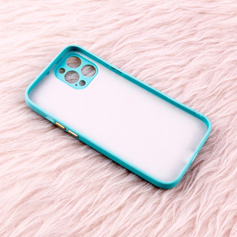 قاب پافر چرمی لوزی محافظ لنزدار iPhone 12 Pro Max