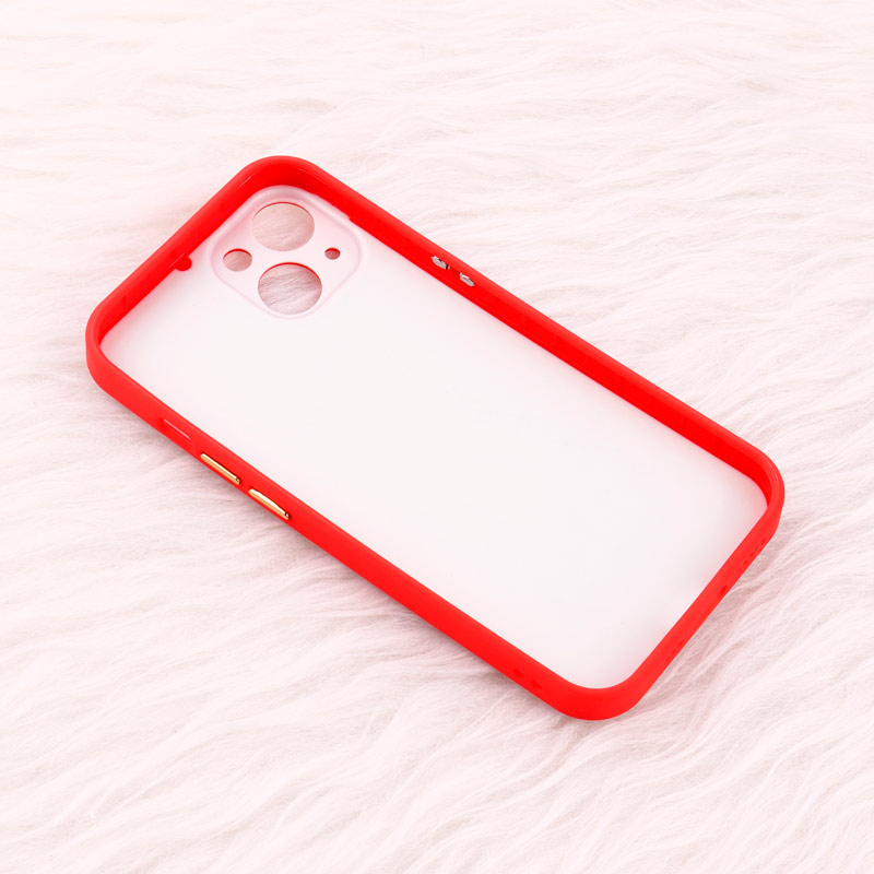قاب پافر چرمی لوزی محافظ لنزدار iPhone 13