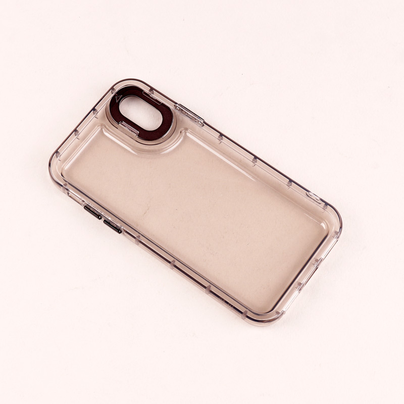 قاب متال ژله ای iPhone X مشکی