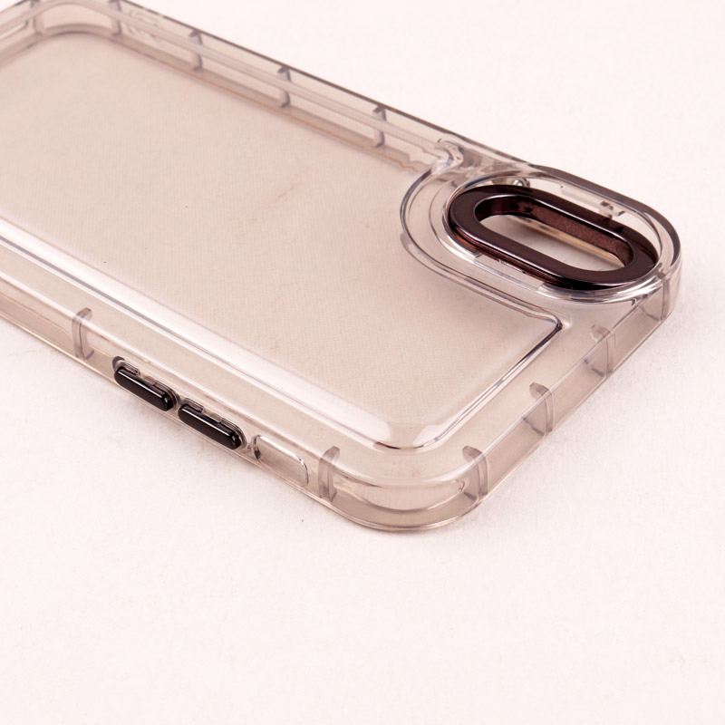 قاب متال ژله ای iPhone X مشکی