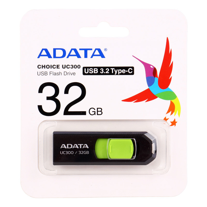 فلش 32 گیگ ای دیتا ADATA UC300 OTG Type-C