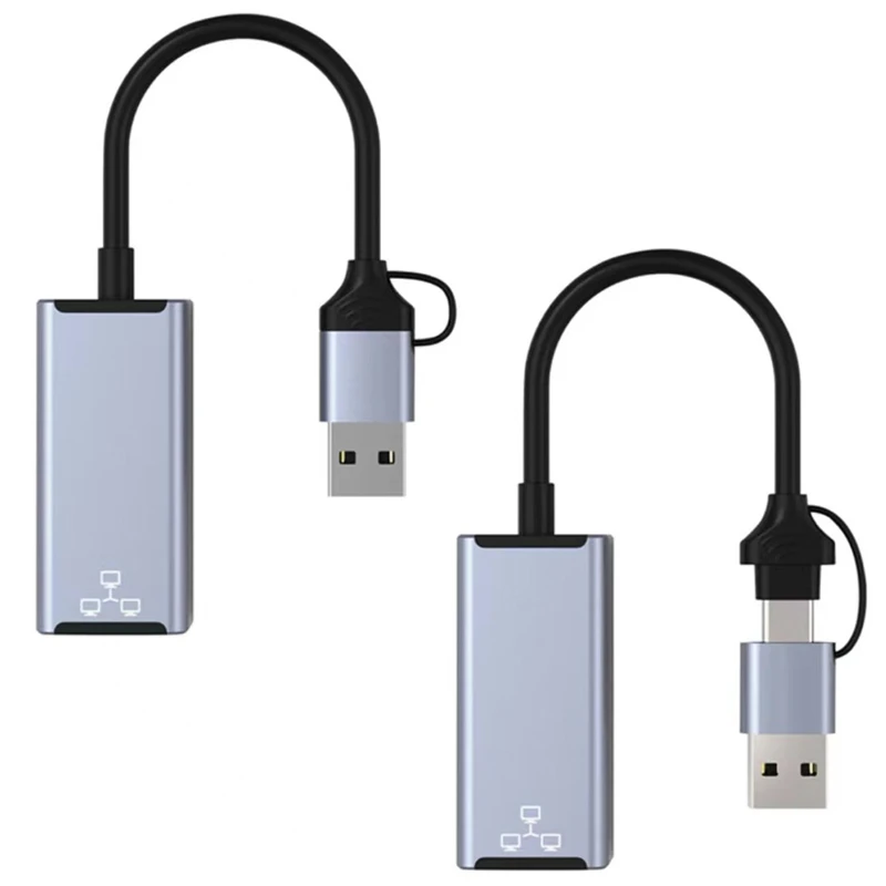 تبدیل Type-C /USB3.0 به LAN آیفورتک Airsky