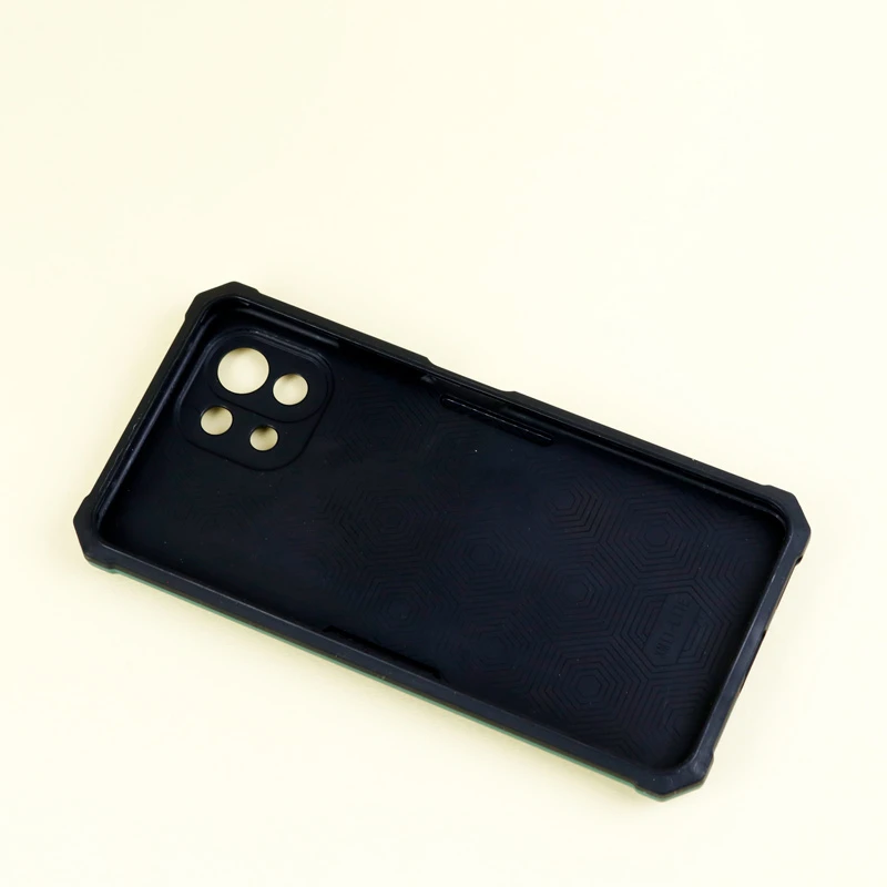 قاب ضد ضربه محافظ لنز دار هولدر دار بتمن Xiaomi Mi 11 Lite سری C یشمی