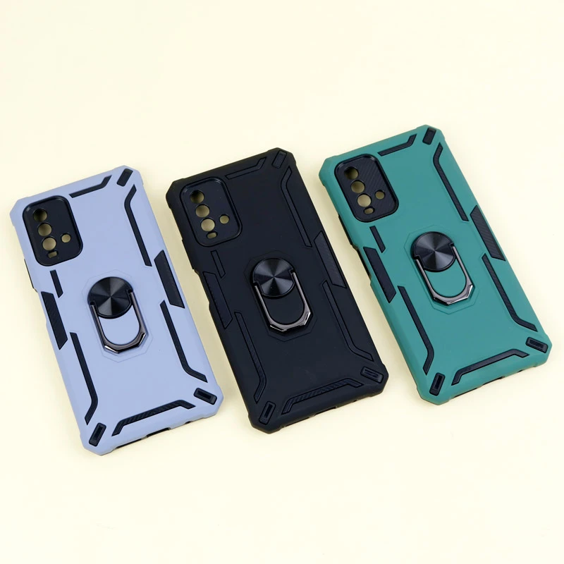 قاب ضد ضربه محافظ لنز دار هولدر دار بتمن Xiaomi Redmi Note 9 / Redmi 9T سری C