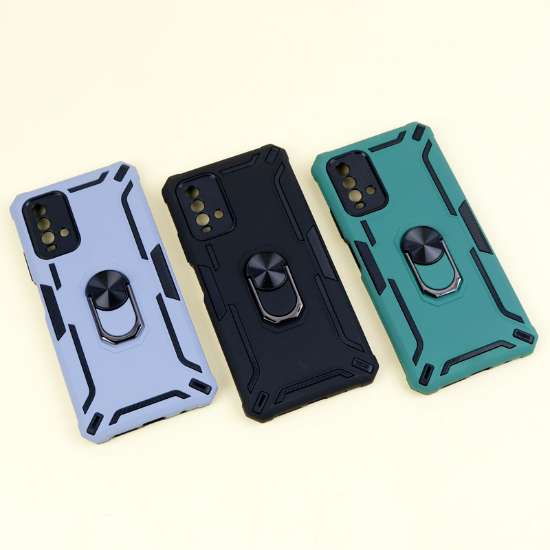قاب ضد ضربه محافظ لنز دار هولدر دار بتمن Xiaomi Redmi Note 9 / Redmi 9T سری C