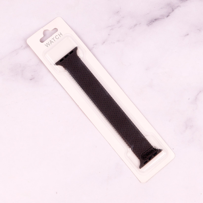 بند ساعت سیلیکونی طرحدار کشی اپل واچ 42/44mm