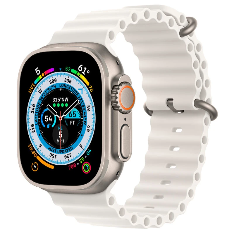 ساعت هوشمند اپل سری Apple Watch 49mm Titanium Case Midnight Ocean Band GPS + Cellular Ultra