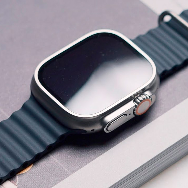 ساعت هوشمند اپل سری Apple Watch 49mm Titanium Case Midnight Ocean Band GPS + Cellular Ultra