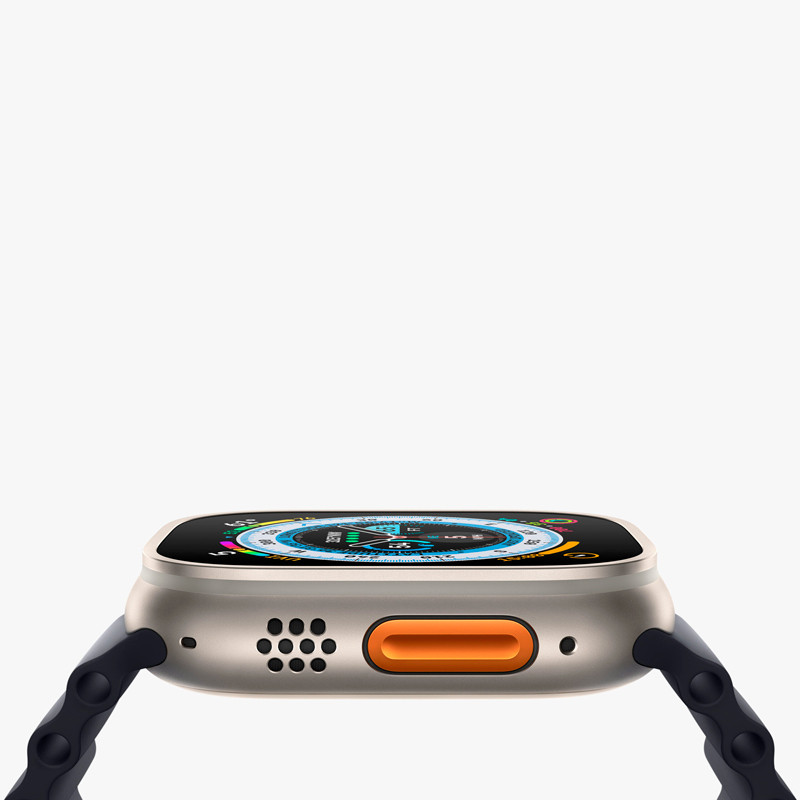 ساعت هوشمند اپل سری Apple Watch 49mm Titanium Case Midnight Ocean Band GPS + Cellular Ultra