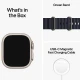 ساعت هوشمند اپل سری Apple Watch 49mm Titanium Case Midnight Ocean Band GPS + Cellular Ultra