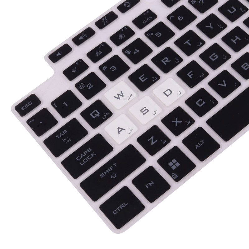 کاور کیبورد ژله ای لپ تاپ Asus K507