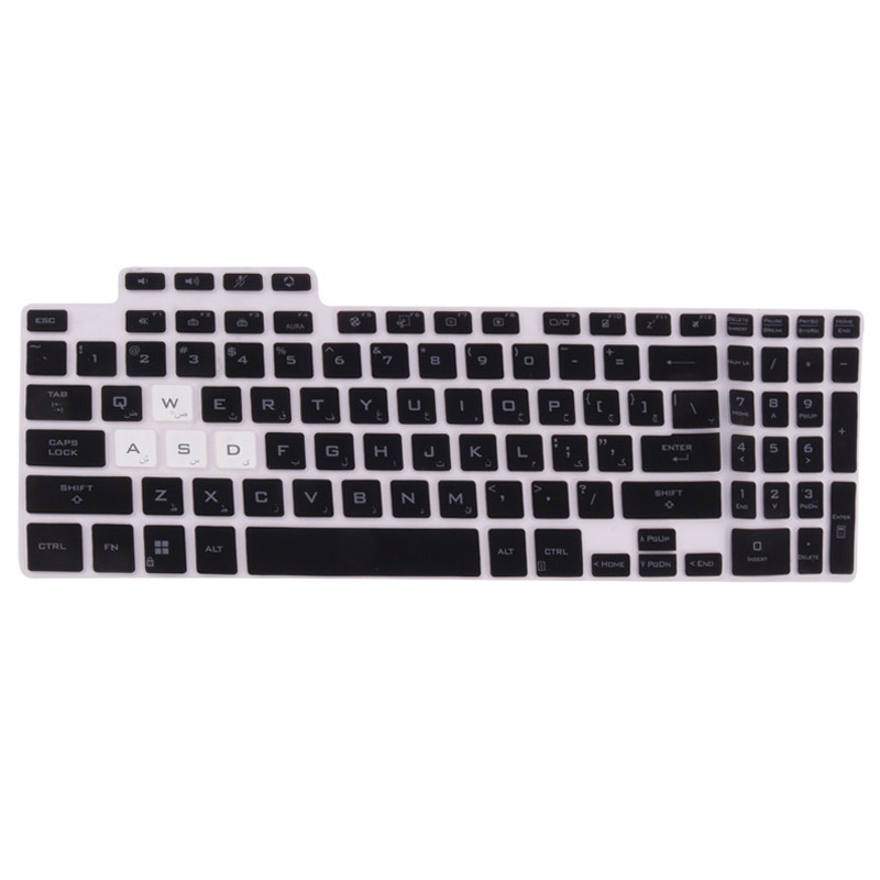 کاور کیبورد ژله ای لپ تاپ Asus K507