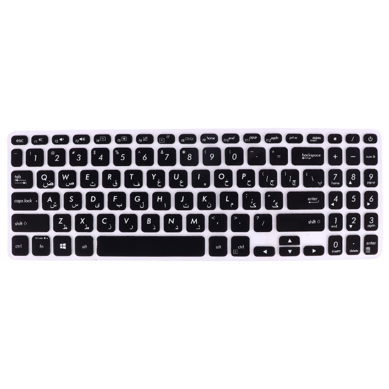کاور کیبورد ژله ای لپ تاپ Asus R521