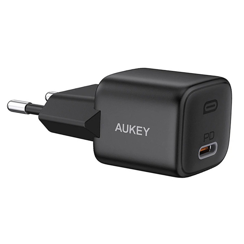 کلگی فست شارژ Aukey PA-B1 GaN 3A QC PD 20W Type-C