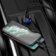 شارژر فندکی فست شارژ Baseus TZCCKX-0G 5A QC4.0 PD 65W + کابل تبدیل تایپ سی