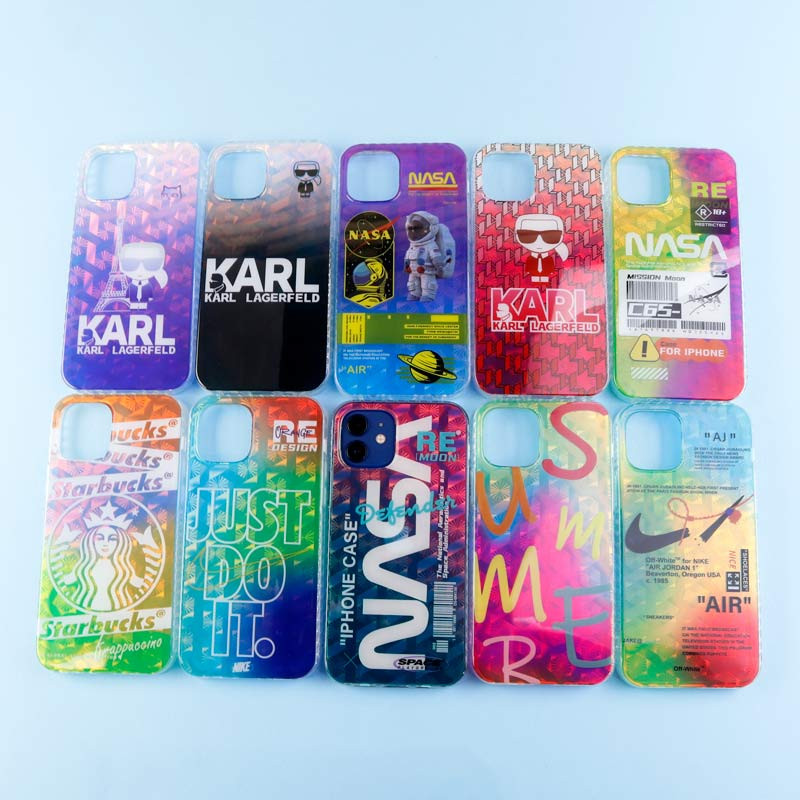 قاب Boter طرحدار هولوگرامی iPhone 12