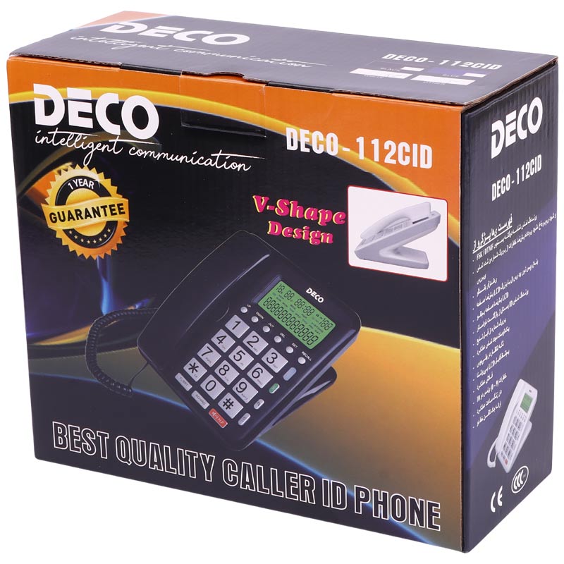 تلفن رومیزی دکو DECO 112CID