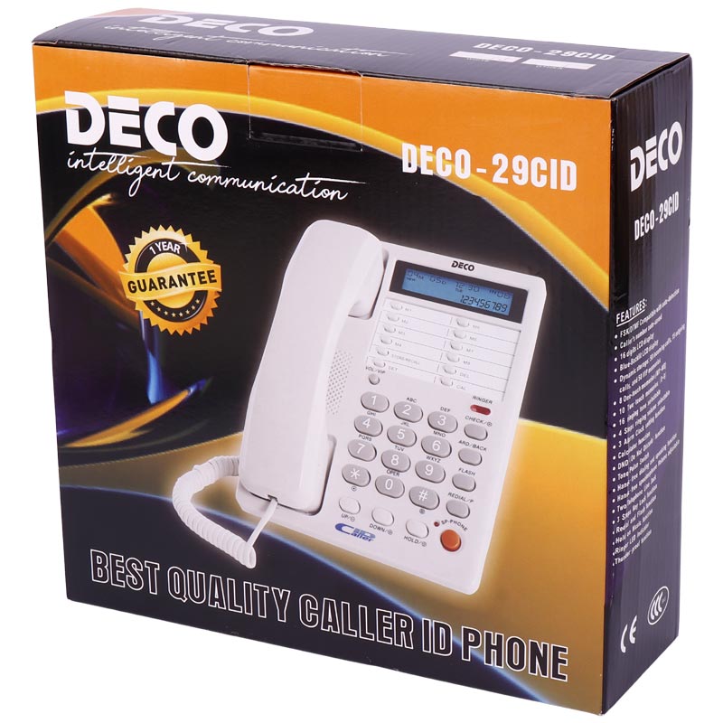 تلفن رومیزی دکو DECO 29CID