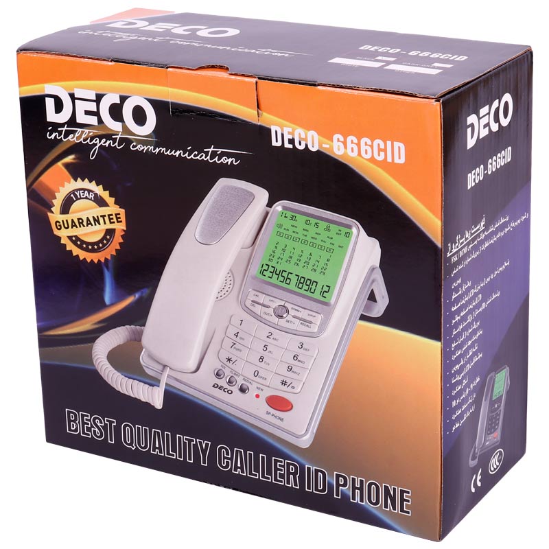 تلفن رومیزی دکو DECO 666CID