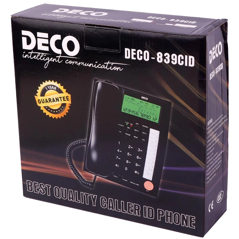 تلفن رومیزی دکو DECO 839CID