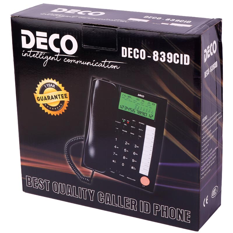 تلفن رومیزی دکو DECO 839CID