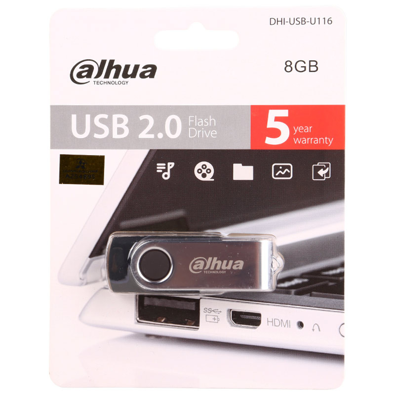 فلش 8 گیگ داهوا Dahua U116
