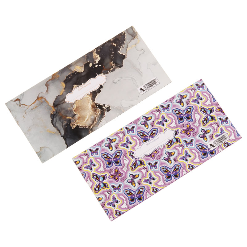 پاکت پول طرح دار 90x190mm بسته 120 عددی